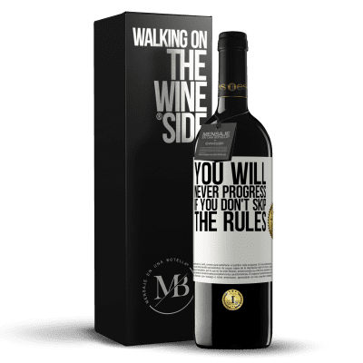 «You will never progress if you don't skip the rules» RED Edition MBE Reserve