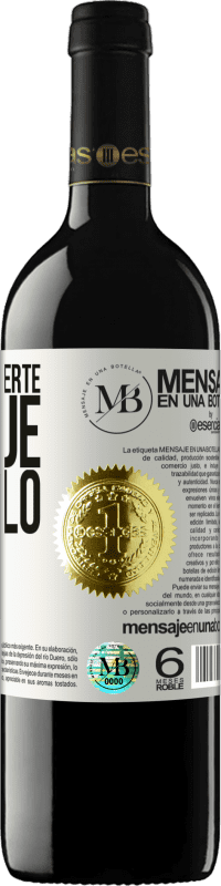 «No. No tuve suerte, trabajé por ello» Edición RED MBE Reserva