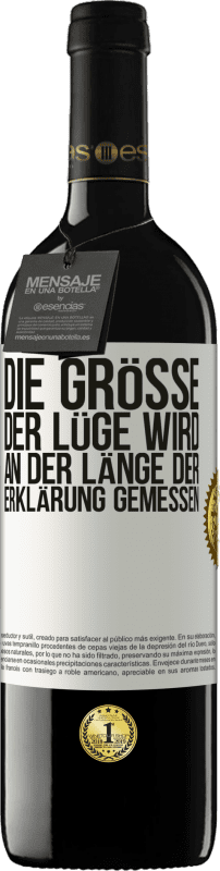 39,95 € | Rotwein RED Ausgabe MBE Reserve Die Größe der Lüge wird an der Länge der Erklärung gemessen Weißes Etikett. Anpassbares Etikett Reserve 12 Monate Ernte 2015 Tempranillo