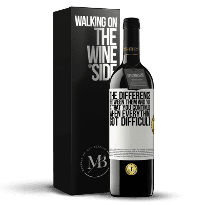 «The difference between them and you, is that you continued when everything got difficult» RED Edition MBE Reserve