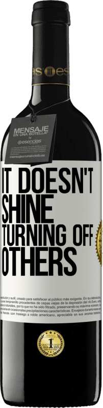 «It doesn't shine turning off others» RED Edition MBE Reserve