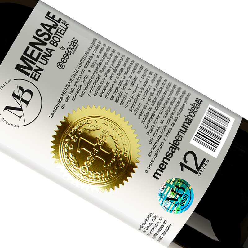 Limited Edition. «Save the earth. It's the only planet with wine» RED Edition MBE Reserve
