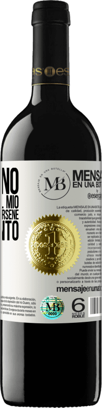 «Un giorno ero più tuo del mio e non sapevi che farsene di così tanto» Edizione RED MBE Riserva