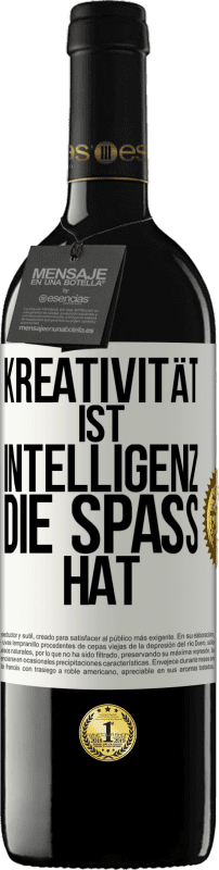 «Kreativität ist Intelligenz, die Spaß hat» RED Ausgabe MBE Reserve