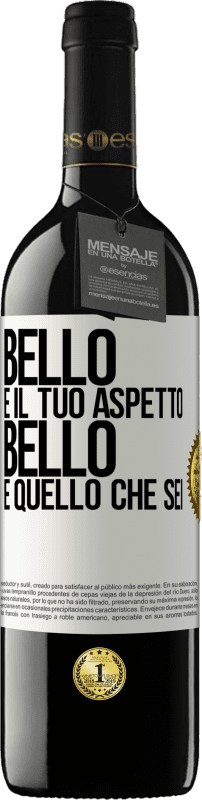 39,95 € | Vino rosso Edizione RED MBE Riserva Bello è il tuo aspetto, bello è quello che sei Etichetta Bianca. Etichetta personalizzabile Riserva 12 Mesi Raccogliere 2016 Tempranillo