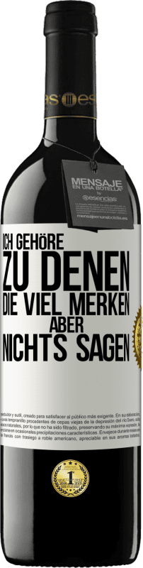 «Ich gehöre zu denen, die viel merken aber nichts sagen» RED Ausgabe MBE Reserve