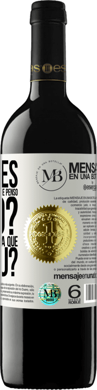«Às vezes eu assisto certas pessoas e penso ... Sério? Esse foi o esperma que venceu?» Edição RED MBE Reserva