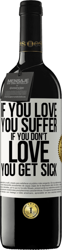 «Если ты любишь, ты страдаешь. Если ты не любишь, ты заболеваешь» Издание RED MBE Бронировать