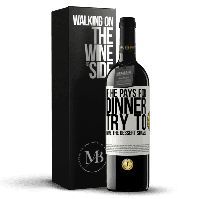 «If he pays for dinner, he tries to shave the dessert» RED Edition MBE Reserve