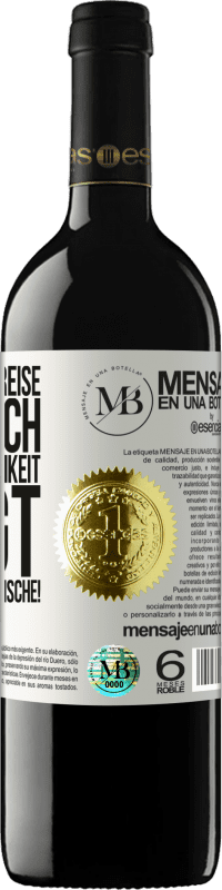 «Was für ein Abenteuer, wenn man von der Persönlichkeit eines Menschen und nicht dem Aussehen gefangen wird!» RED Ausgabe MBE Reserve