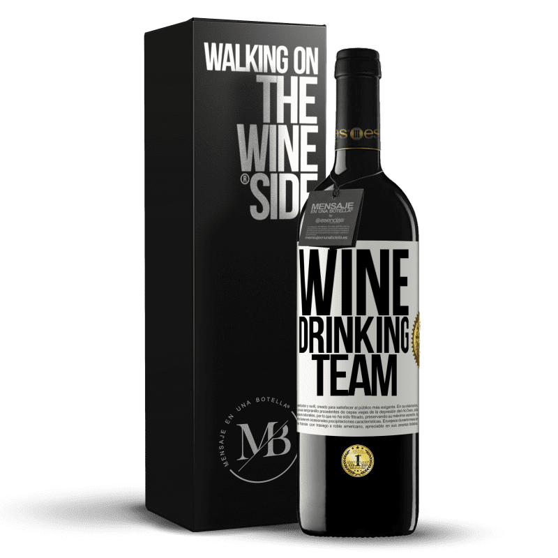 39,95 € Free Shipping | Red Wine RED Edition MBE Reserve Wine drinking team White Label. Customizable label Reserve 12 Months Harvest 2014 Tempranillo
