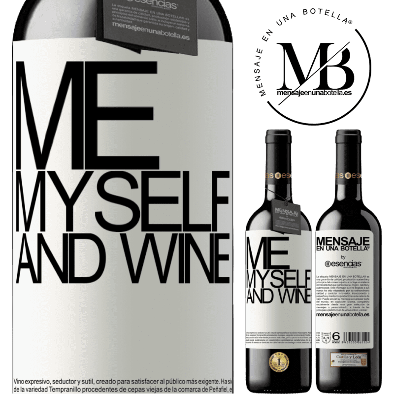 «Me, myself and wine» REDエディション MBE 予約する