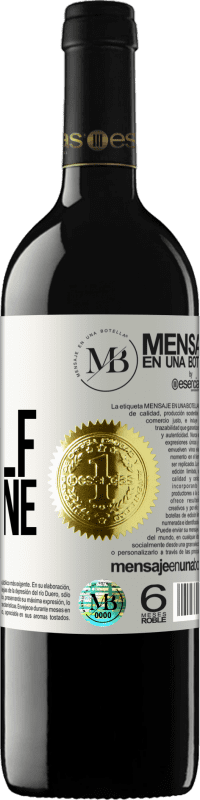 «Me, myself and wine» Edizione RED MBE Riserva