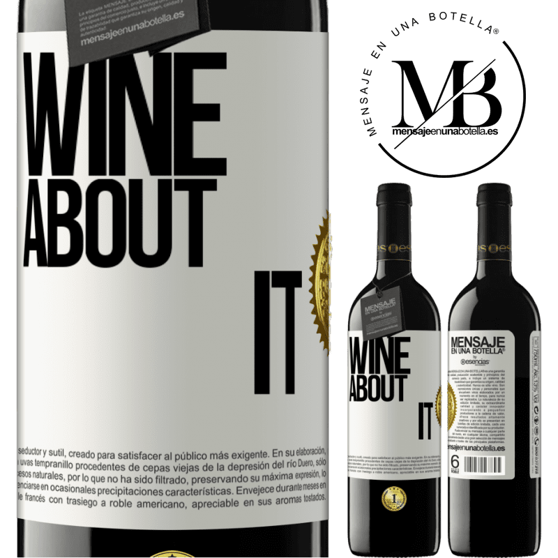 39,95 € Free Shipping | Red Wine RED Edition MBE Reserve Wine about it White Label. Customizable label Reserve 12 Months Harvest 2015 Tempranillo