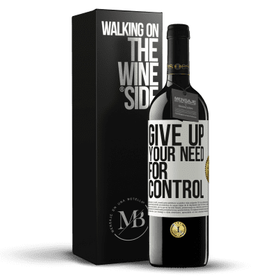 «Give up your need for control» RED Ausgabe MBE Reserve