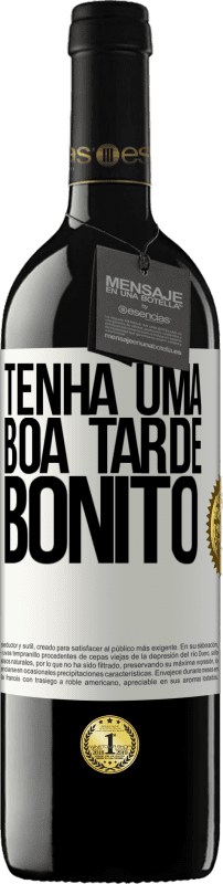 39,95 € | Vinho tinto Edição RED MBE Reserva Tenha uma boa tarde, bonito Etiqueta Branca. Etiqueta personalizável Reserva 12 Meses Colheita 2015 Tempranillo