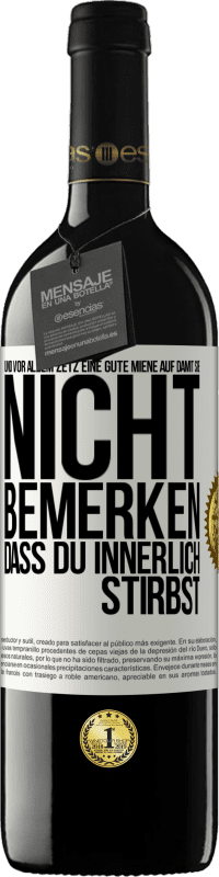 «Und vor allem zetz eine gute Miene auf, damit sie nicht bemerken, dass du innerlich stirbst» RED Ausgabe MBE Reserve