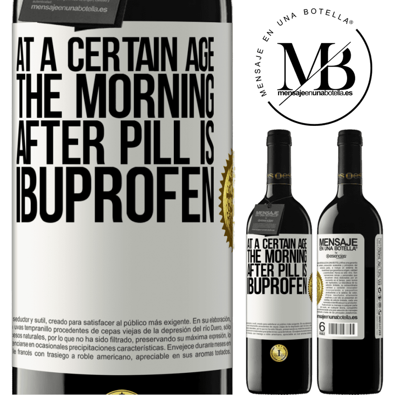 39,95 € Free Shipping | Red Wine RED Edition MBE Reserve At a certain age, the morning after pill is ibuprofen White Label. Customizable label Reserve 12 Months Harvest 2014 Tempranillo