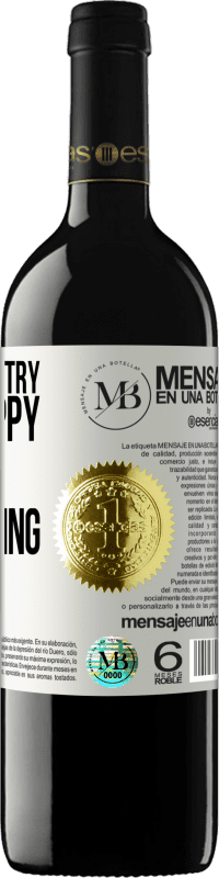 «You have to try to be happy, if only for fucking» RED Edition MBE Reserve