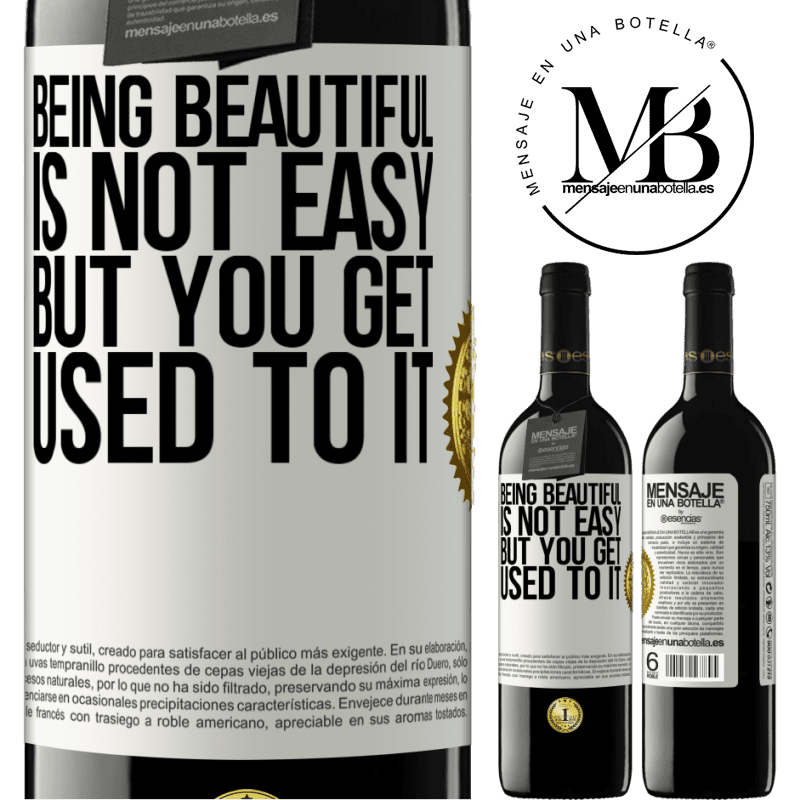 24,95 € Free Shipping | Red Wine RED Edition Crianza 6 Months Being beautiful is not easy, but you get used to it White Label. Customizable label Aging in oak barrels 6 Months Harvest 2019 Tempranillo