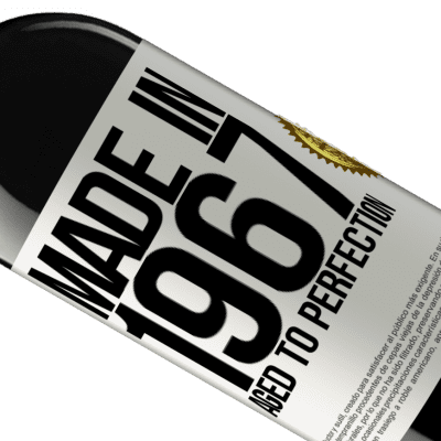 Unique & Personal Expressions. «Made in 1967. Aged to perfection» RED Edition MBE Reserve
