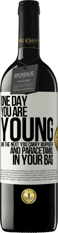 «One day you are young and the next you carry ibuprofen and paracetamol in your bag» RED Edition MBE Reserve