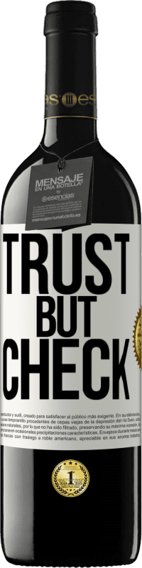 39,95 € Free Shipping | Red Wine RED Edition MBE Reserve Trust, but check White Label. Customizable label Reserve 12 Months Harvest 2016 Tempranillo