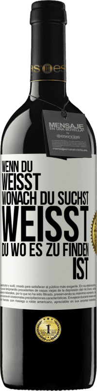 Kostenloser Versand | Rotwein RED Ausgabe MBE Reserve Wenn du weisst, wonach du suchst, weisst du, wo es zu finden ist Weißes Etikett. Anpassbares Etikett Reserve 12 Monate Ernte 2014 Tempranillo