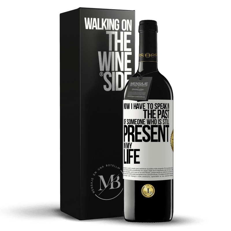 39,95 € Free Shipping | Red Wine RED Edition MBE Reserve Now I have to speak in the past of someone who is still present in my life White Label. Customizable label Reserve 12 Months Harvest 2014 Tempranillo