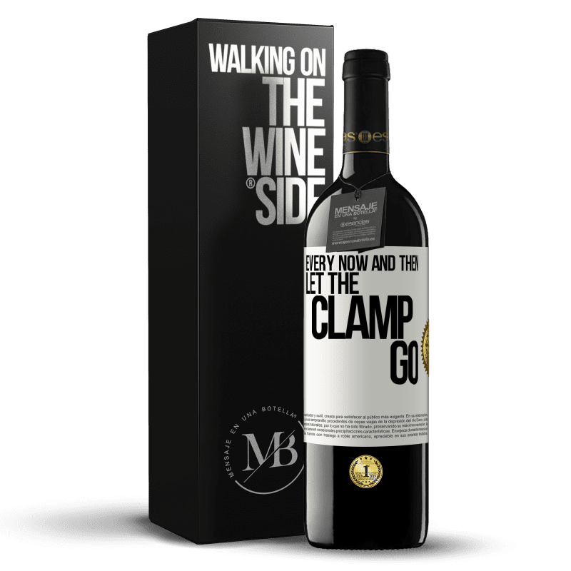 39,95 € Free Shipping | Red Wine RED Edition MBE Reserve Every now and then let the clamp go White Label. Customizable label Reserve 12 Months Harvest 2014 Tempranillo