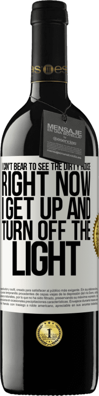 «I can't bear to see the dirty house. Right now I get up and turn off the light» RED Edition MBE Reserve