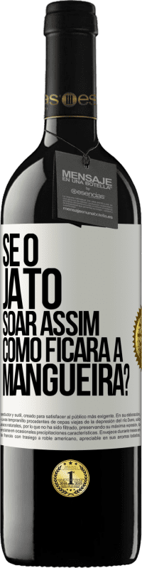 Envio grátis | Vinho tinto Edição RED MBE Reserva Se o jato soar assim, como ficará a mangueira? Etiqueta Branca. Etiqueta personalizável Reserva 12 Meses Colheita 2014 Tempranillo