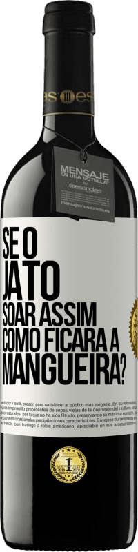 39,95 € | Vinho tinto Edição RED MBE Reserva Se o jato soar assim, como ficará a mangueira? Etiqueta Branca. Etiqueta personalizável Reserva 12 Meses Colheita 2016 Tempranillo