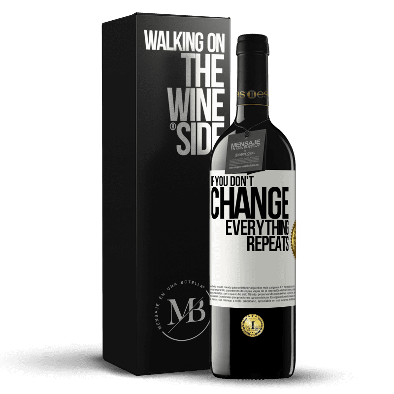 39,95 € Free Shipping | Red Wine RED Edition MBE Reserve If you don't change everything repeats White Label. Customizable label Reserve 12 Months Harvest 2015 Tempranillo