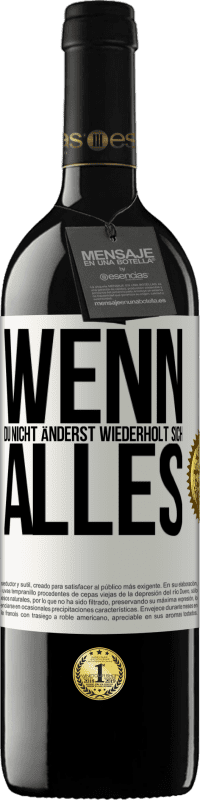 «Wenn du nicht änderst, wiederholt sich alles» RED Ausgabe MBE Reserve