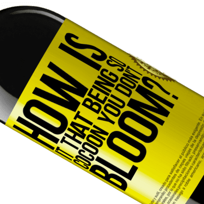 Unique & Personal Expressions. «how is it that being so cocoon you don't bloom?» RED Edition MBE Reserve