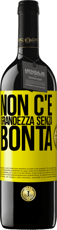 39,95 € | Vino rosso Edizione RED MBE Riserva Non c'è grandezza senza bontà Etichetta Gialla. Etichetta personalizzabile Riserva 12 Mesi Raccogliere 2015 Tempranillo