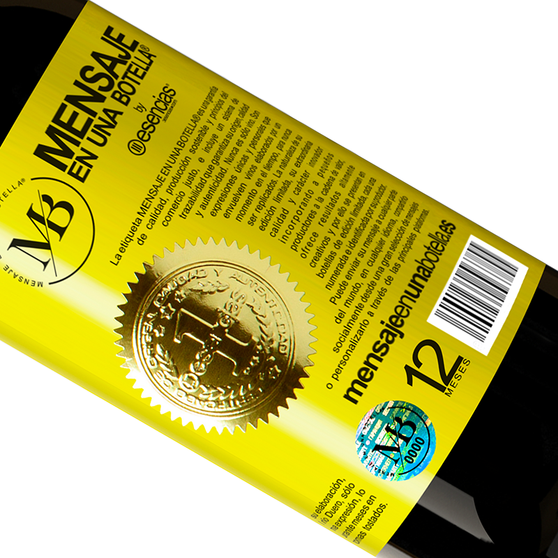 Edición Limitada. «in wine we trust» Edición RED MBE Reserva