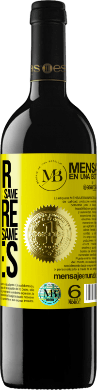 «Look for someone with your same desire, not with your same tastes» RED Edition MBE Reserve