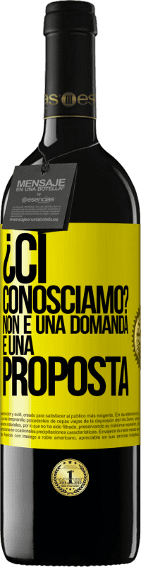 39,95 € | Vino rosso Edizione RED MBE Riserva ¿Ci conosciamo? Non è una domanda, è una proposta Etichetta Gialla. Etichetta personalizzabile Riserva 12 Mesi Raccogliere 2015 Tempranillo