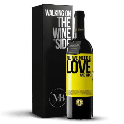 «All we need is love and wine» Издание RED MBE Бронировать