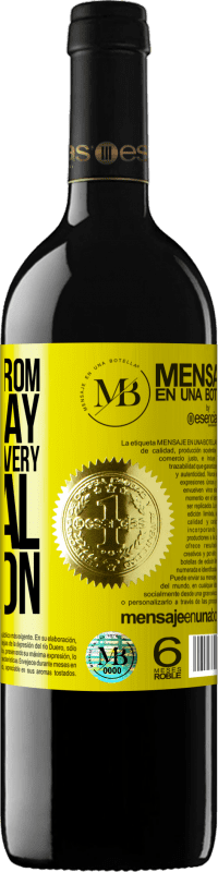 «Keep away from day to day. Open only on a very special occasion» RED Edition MBE Reserve