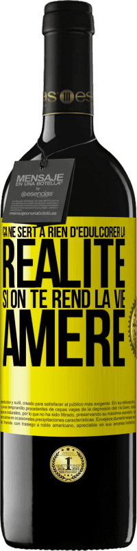 «Ça ne sert à rien d'édulcorer la réalité, si on te rend la vie amère» Édition RED MBE Réserve