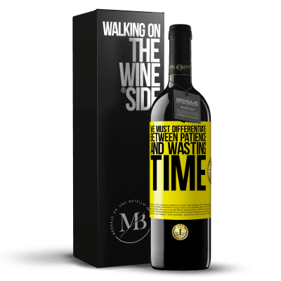 «We must differentiate between patience and wasting time» RED Edition MBE Reserve