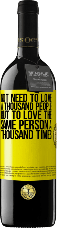 «Не нужно любить тысячу человек, но любить того же человека тысячу раз» Издание RED MBE Бронировать