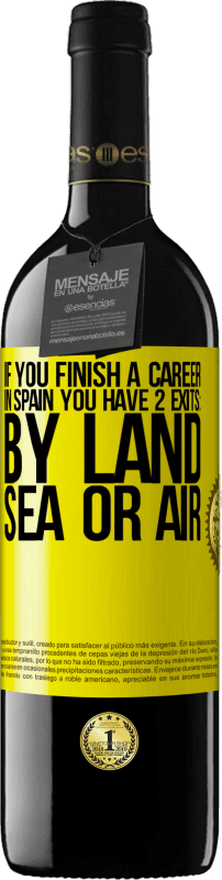 «If you finish a race in Spain you have 3 starts: by land, sea or air» RED Edition MBE Reserve