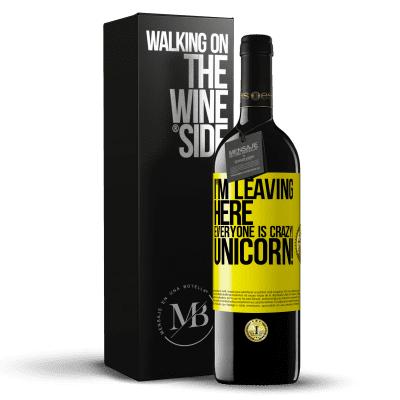 «I'm leaving here, everyone is crazy! Unicorn!» RED Edition MBE Reserve