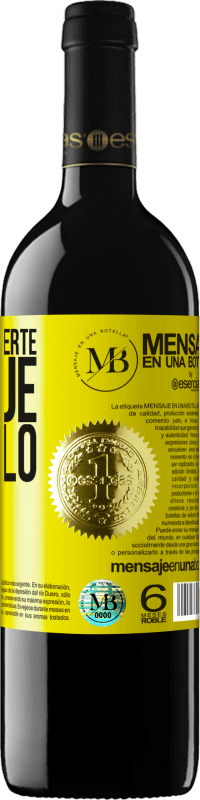 «No. No tuve suerte, trabajé por ello» Edición RED MBE Reserva