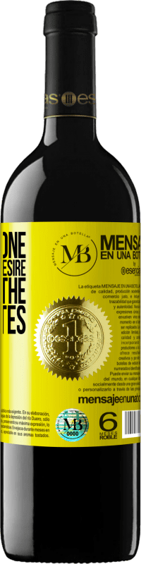 «Find someone with the same desire, not with the same tastes» RED Edition MBE Reserve