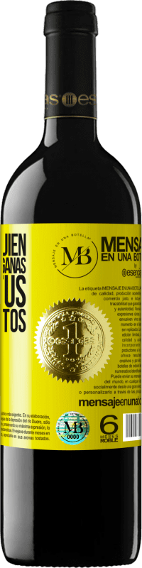 «Busca a alguien con tus mismas ganas, no con tus mismos gustos» Edición RED MBE Reserva